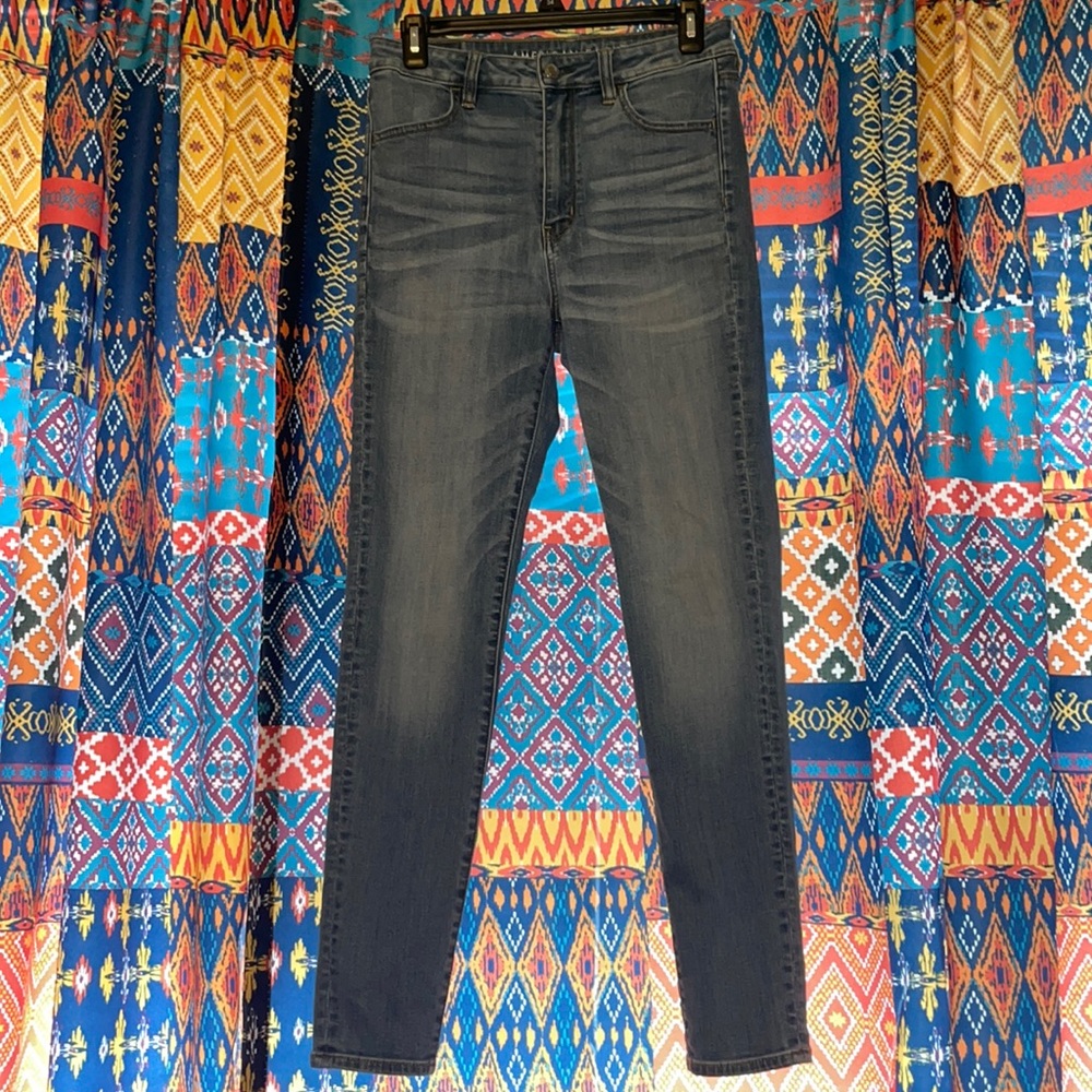 American Eagle super hi-rise jegging